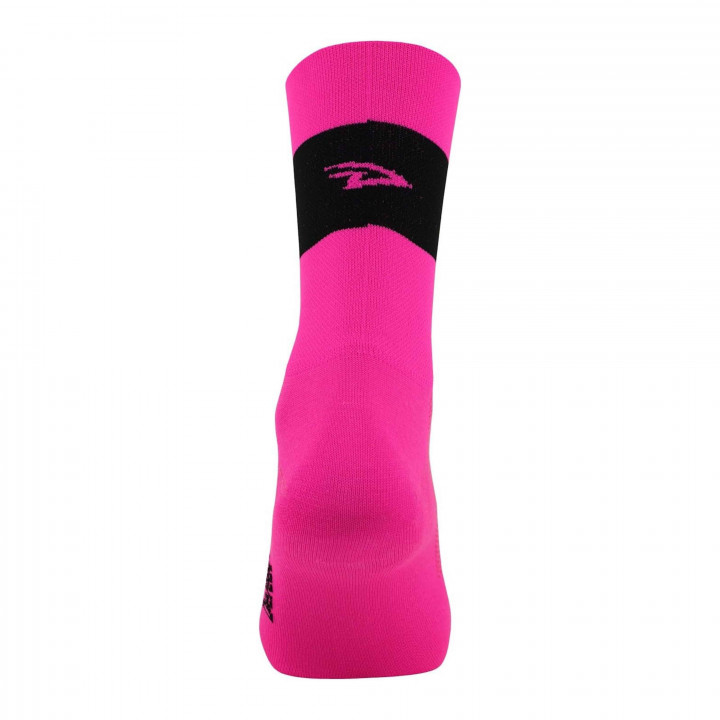 Chaussettes Defeet cyclismo rose ou jaune fluo en vente sur cyclonesocks.com