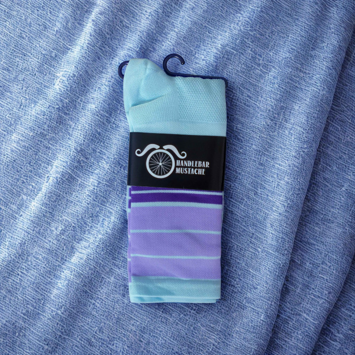 Chaussettes de cyclisme Defeet Biggie Smalls disponibles sur cyclonesocks.com
