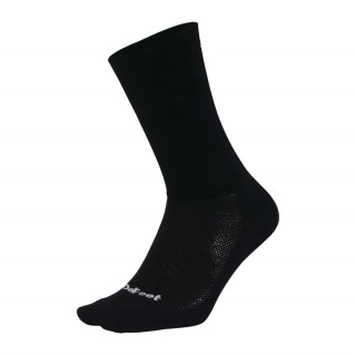 Chaussettes Defeet Aireator noir double-épaisseur en ente sur cyclonesocks.com