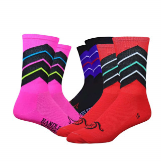 Chaussettes Defeet Killer Veez en vente sur cyclonesocks.com.