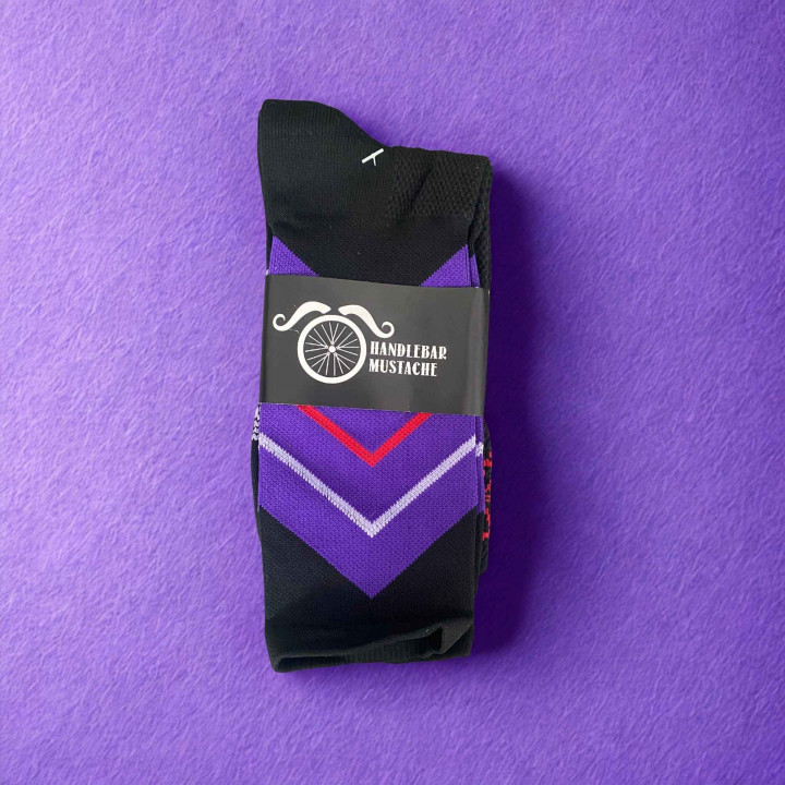 Chaussettes Defeet Killer Veez en vente sur cyclonesocks.com.